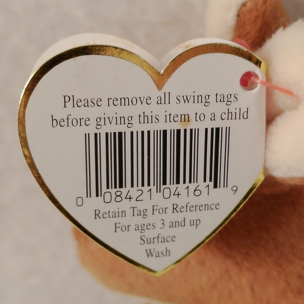 Vintage Ty Beanie Babies Pouch Kangaroo Joey - Picture 5 of 9